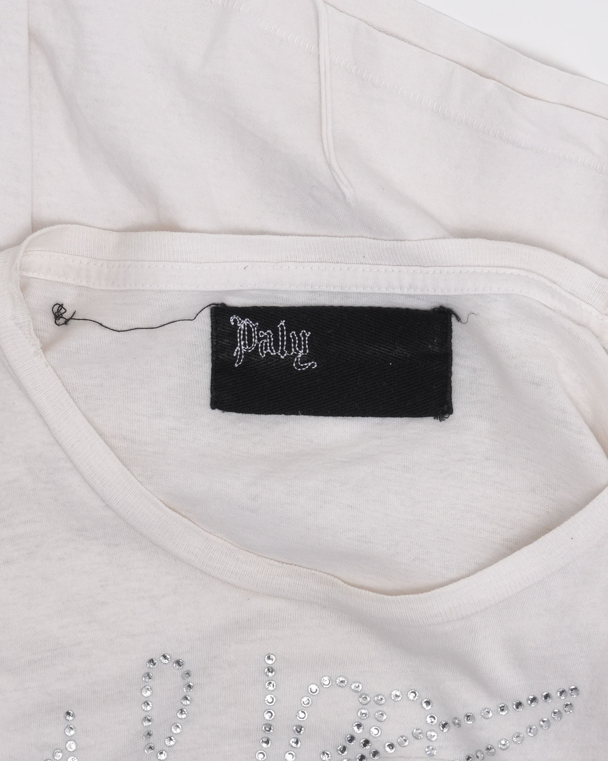 Rhinestone Scribble T-Shirt