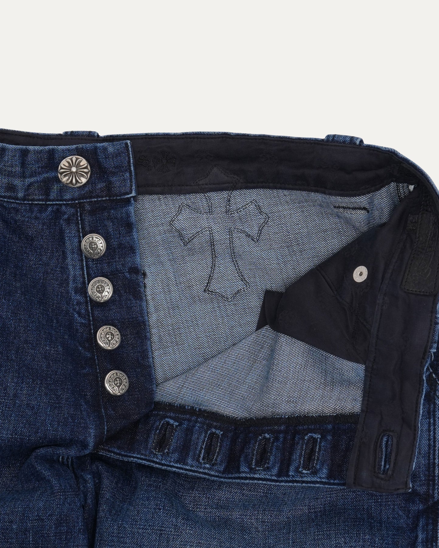 Turbo Diesel Carpenter Cross Patch Jeans