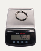 Plus Ball Onyx Bead Bracelet