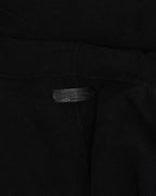 Pony Hair Cross Patch Hooded Cardigan