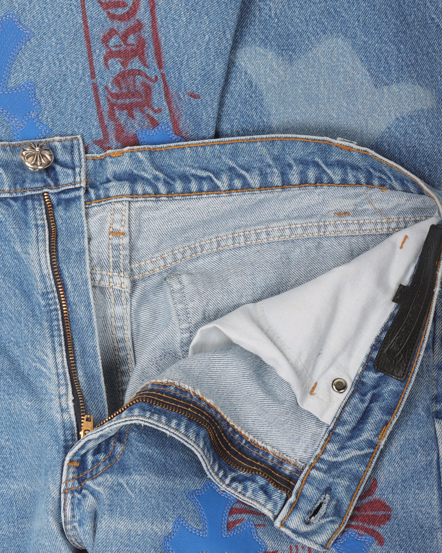Levi's Stencil Cross Patch Jeans