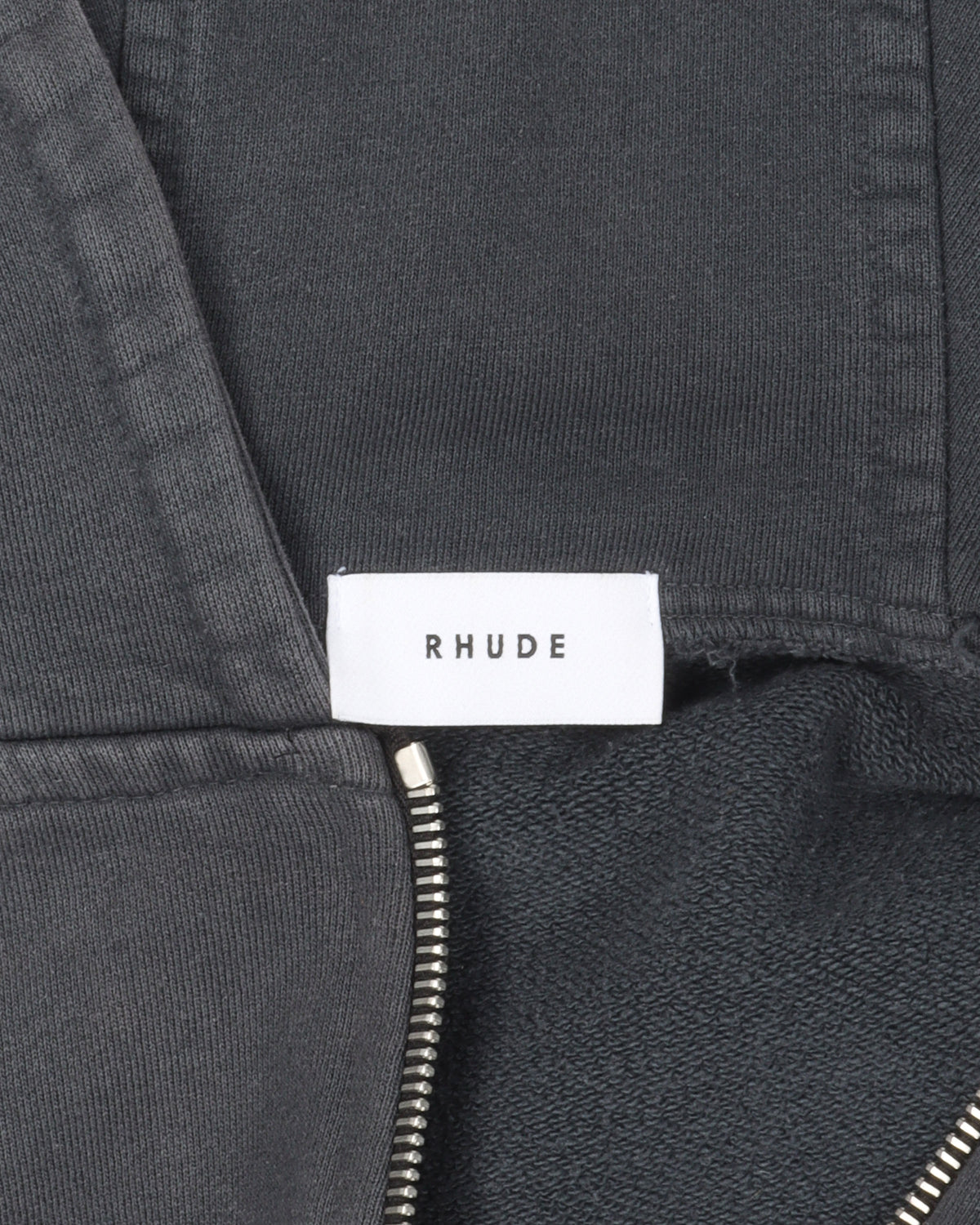 Oversized Fade Zip-Up Hoodie