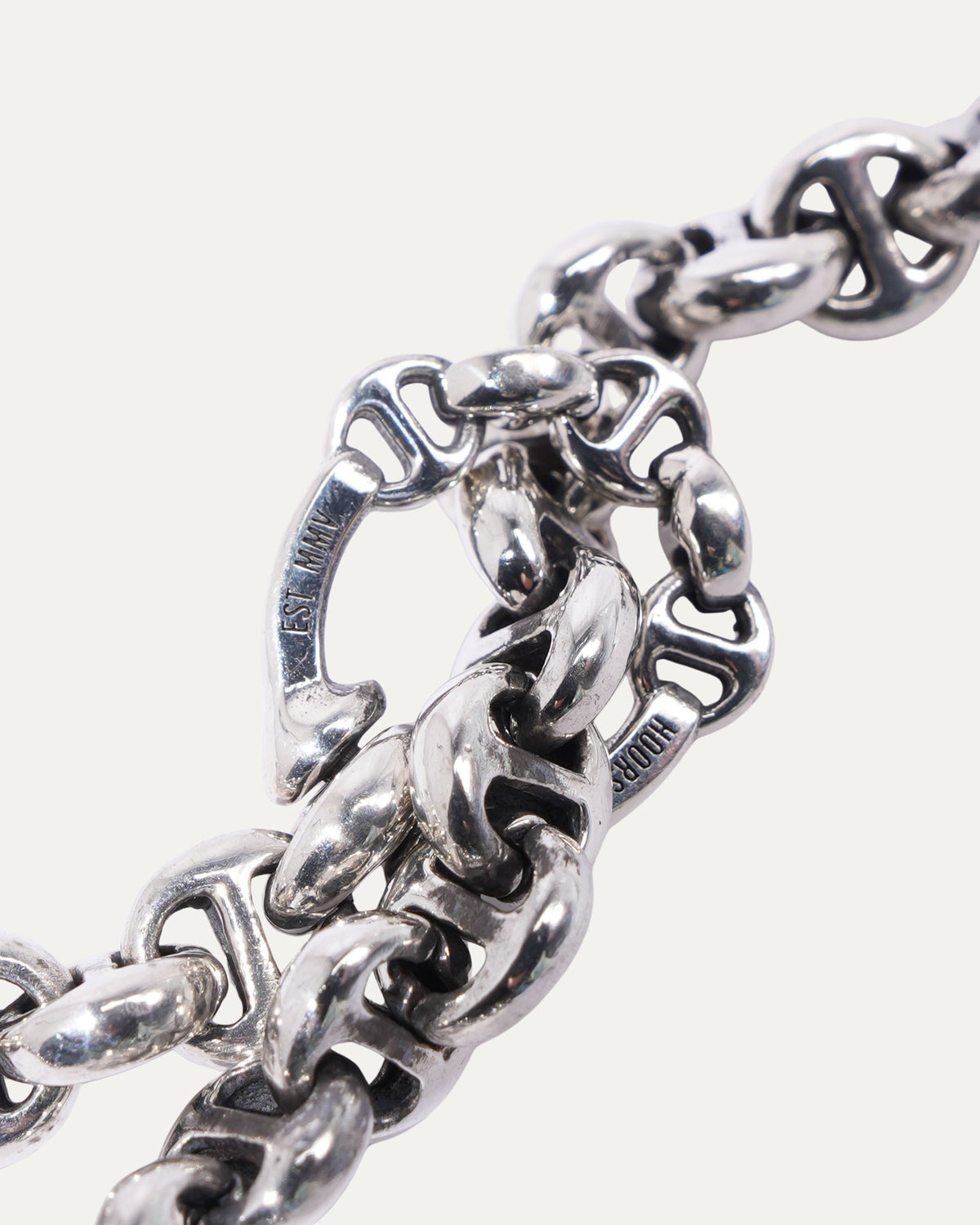 5MM Open-Link Necklace with Diamonds