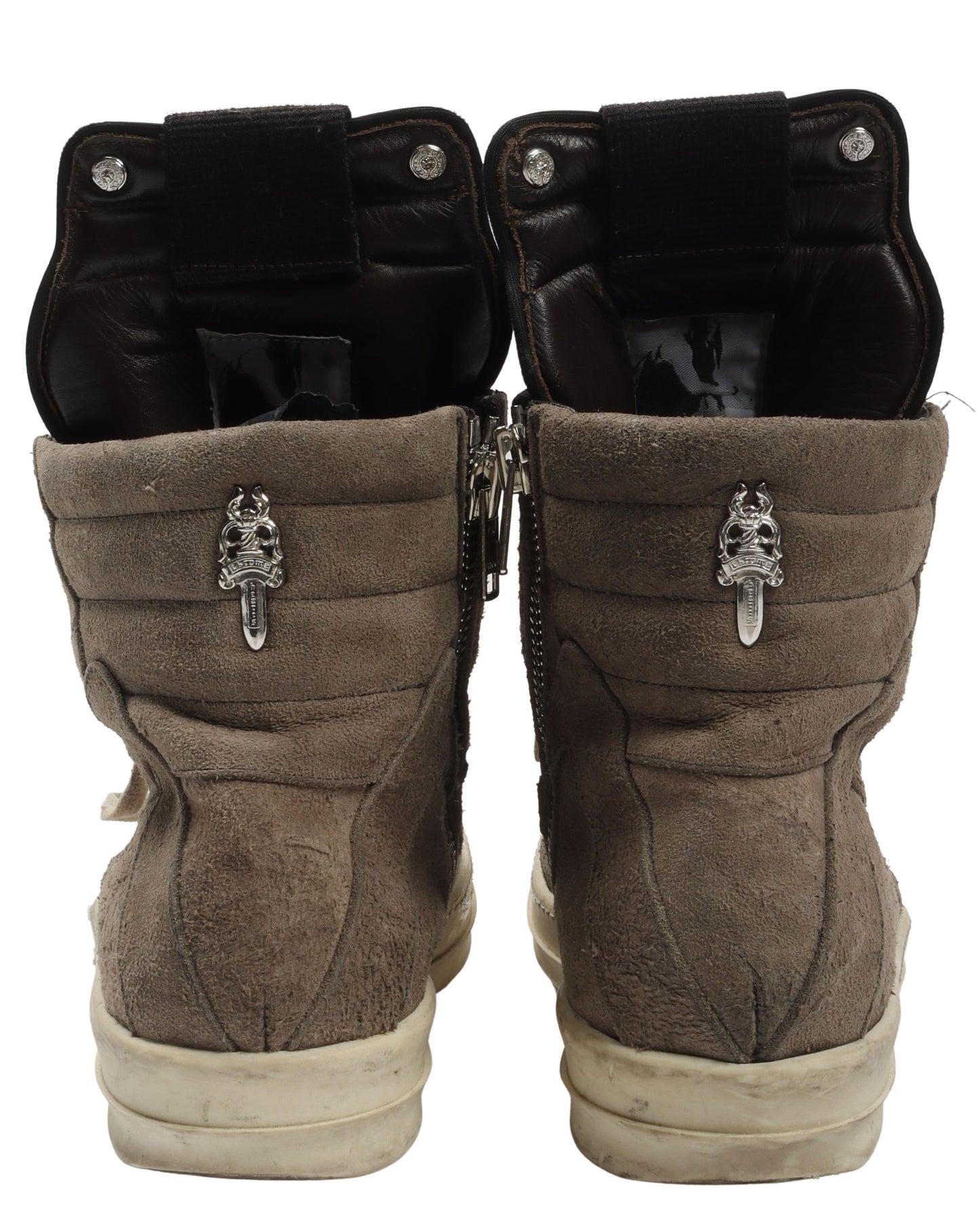 Rick Owens Reverse Leather Geobasket