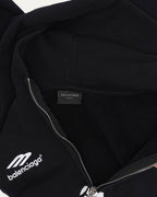Medium Fit Paris Soccer Zip Up Hoodie