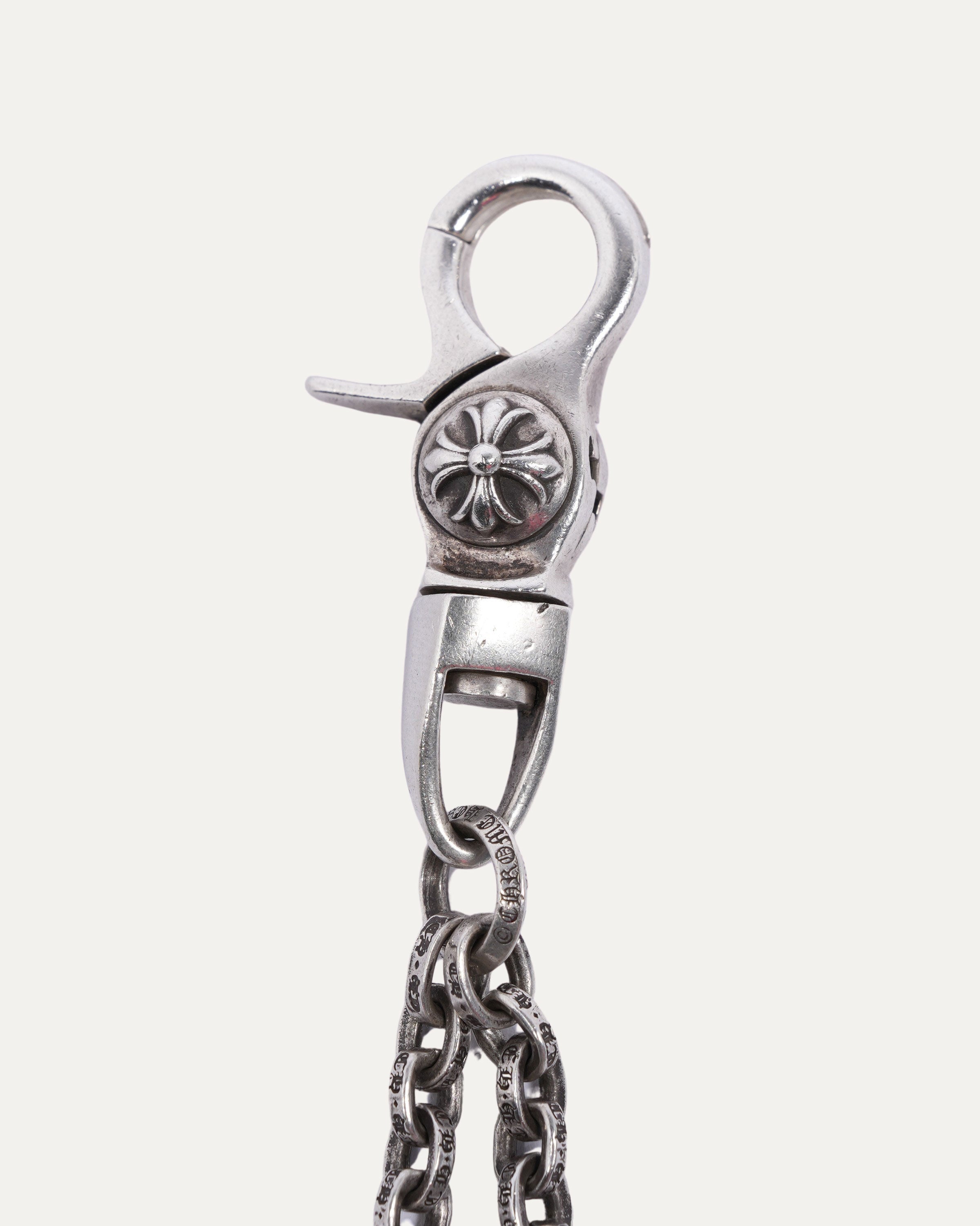 Silver Dice Keychain Clip