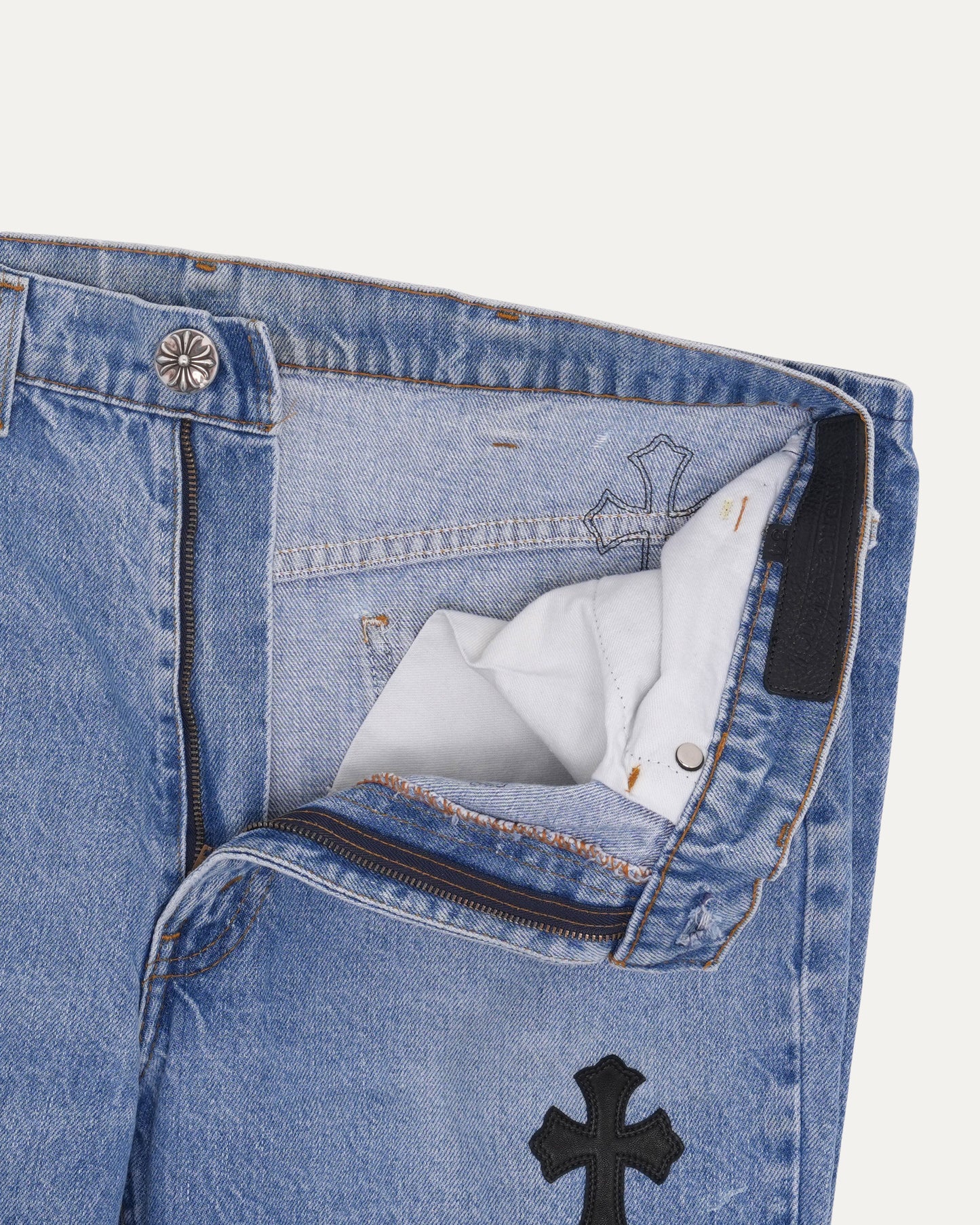 Levi's Orange Tab 517 Cross Patch Jeans