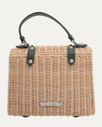 Woven Raffia Dolly Bag
