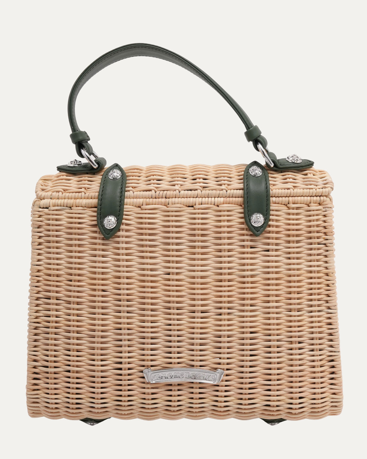 Woven Raffia Dolly Bag