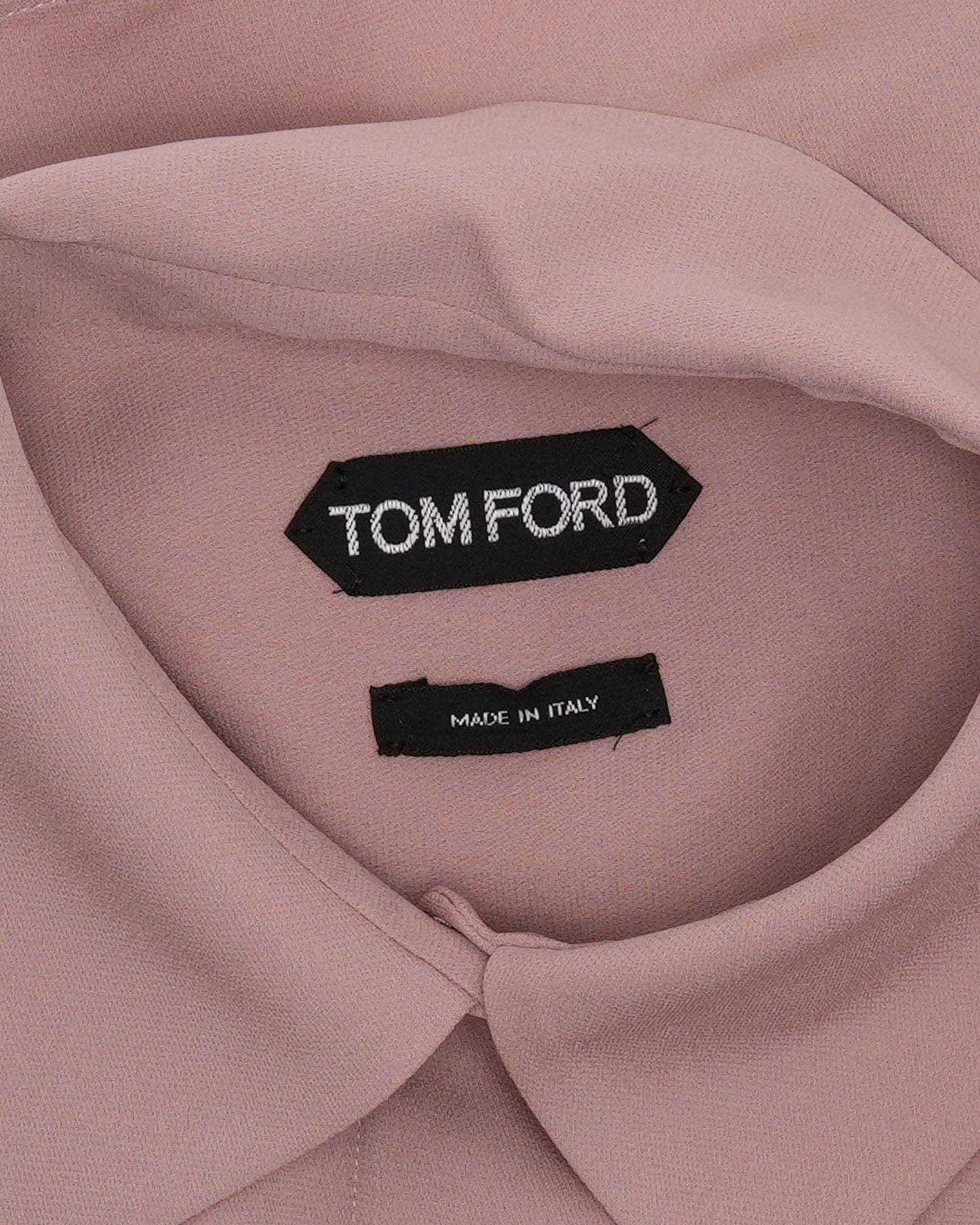 Silk Hidden Placket Shirt