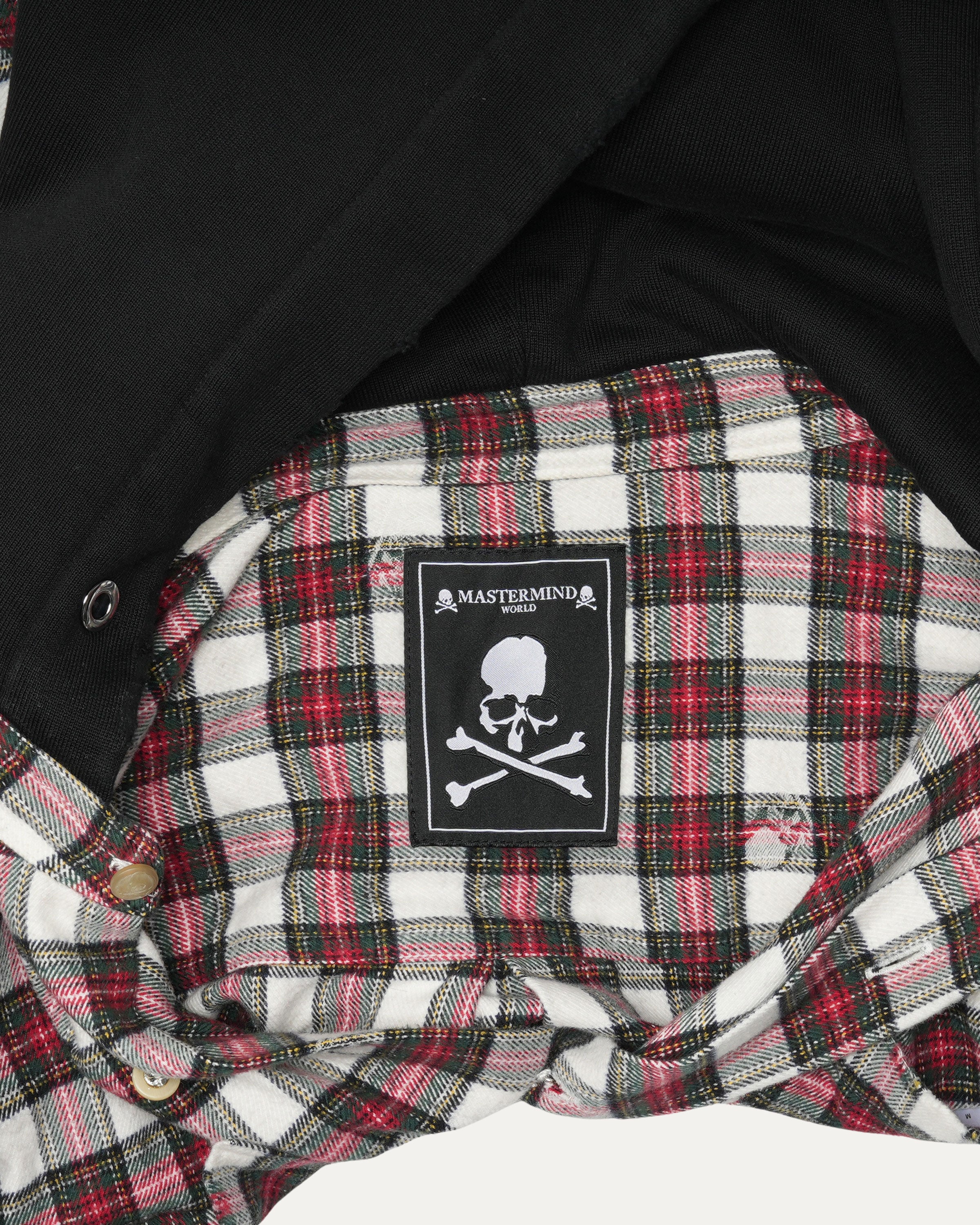 Hooded Flannel Shirt Jacket