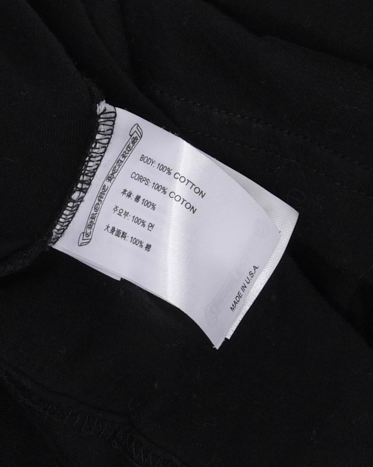 Los Angeles Plus Cross Horseshoe Logo Pocket T-Shirt