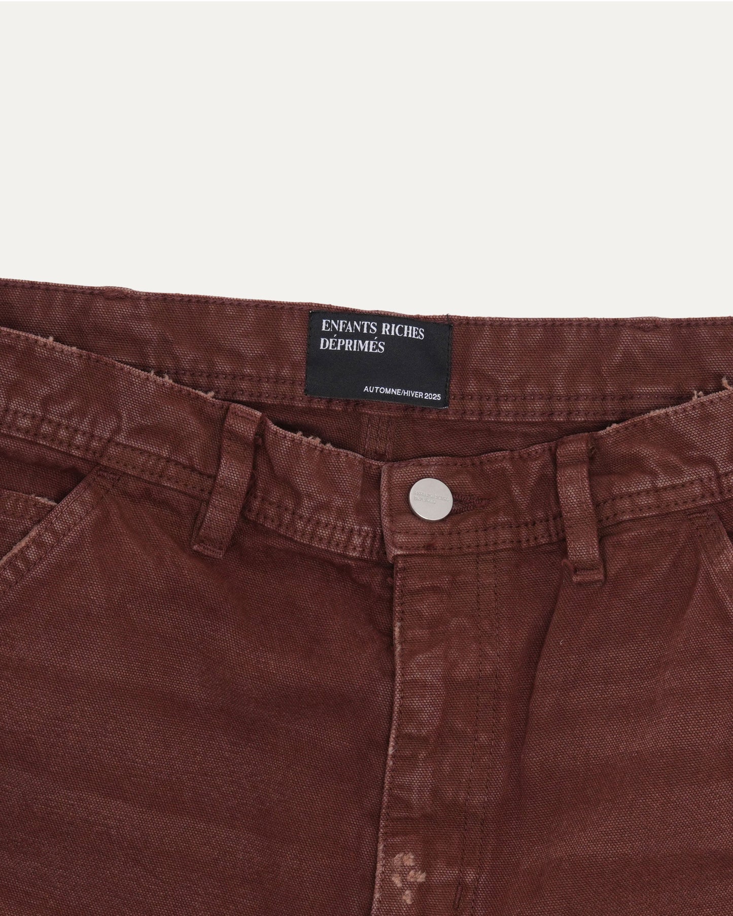 Distressed Paint Pants