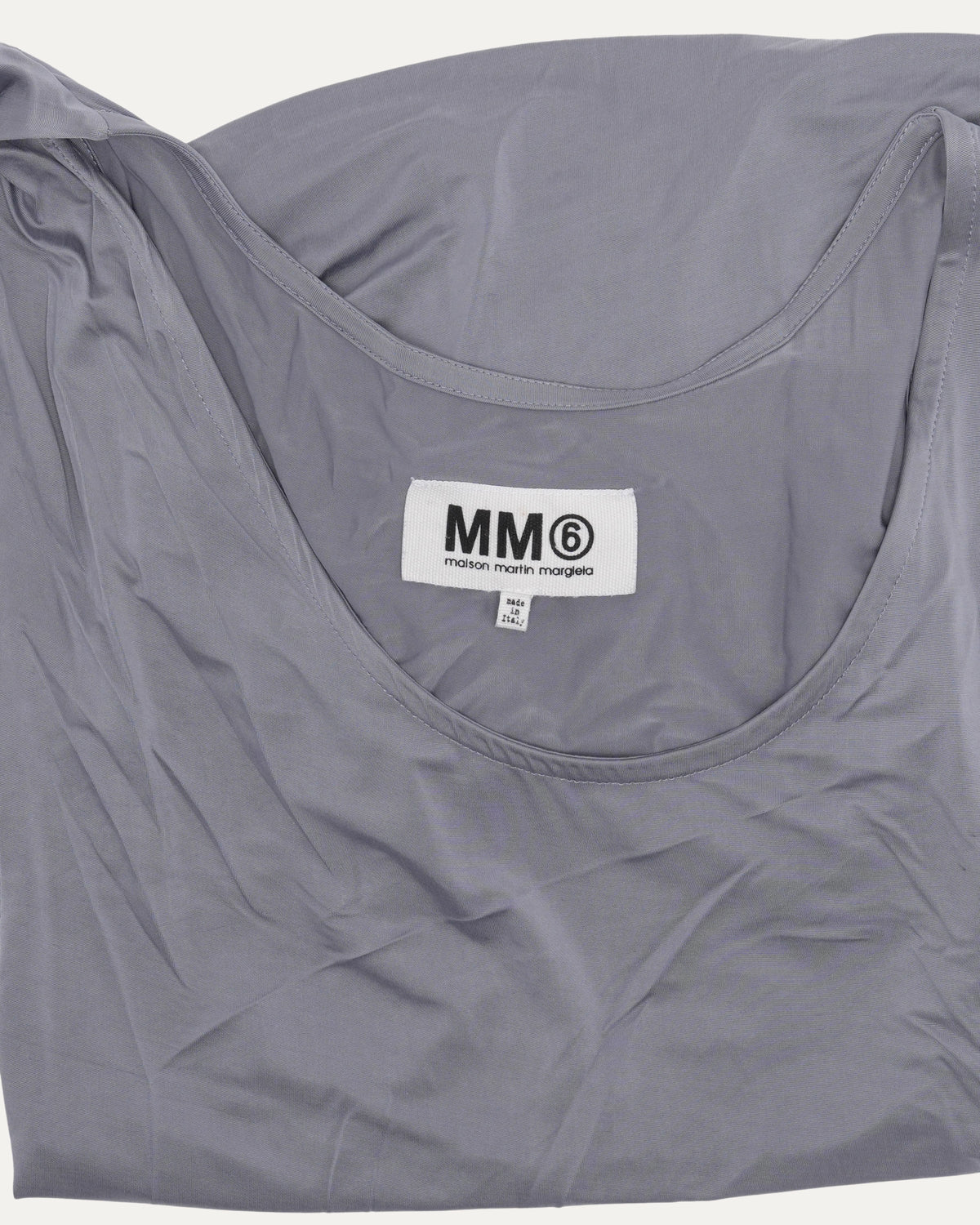 MM6 Maxi Fitted Dress