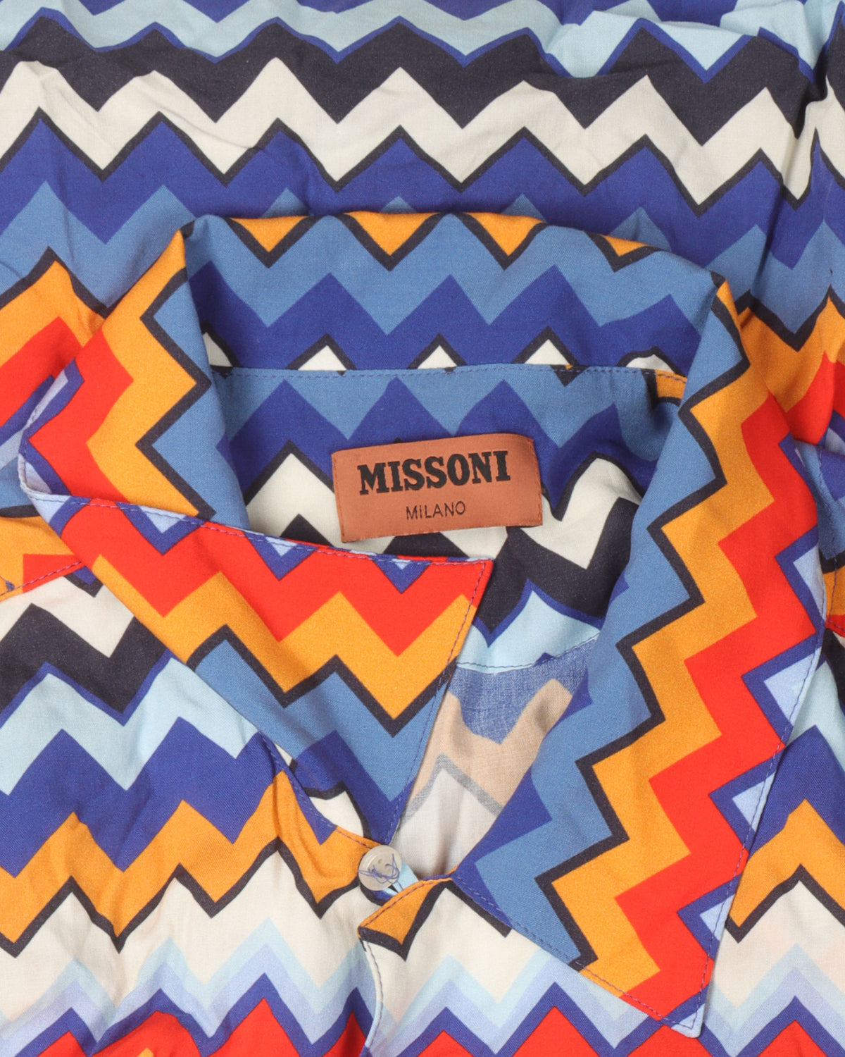 Printed Rayon Short Sleeve Shirt