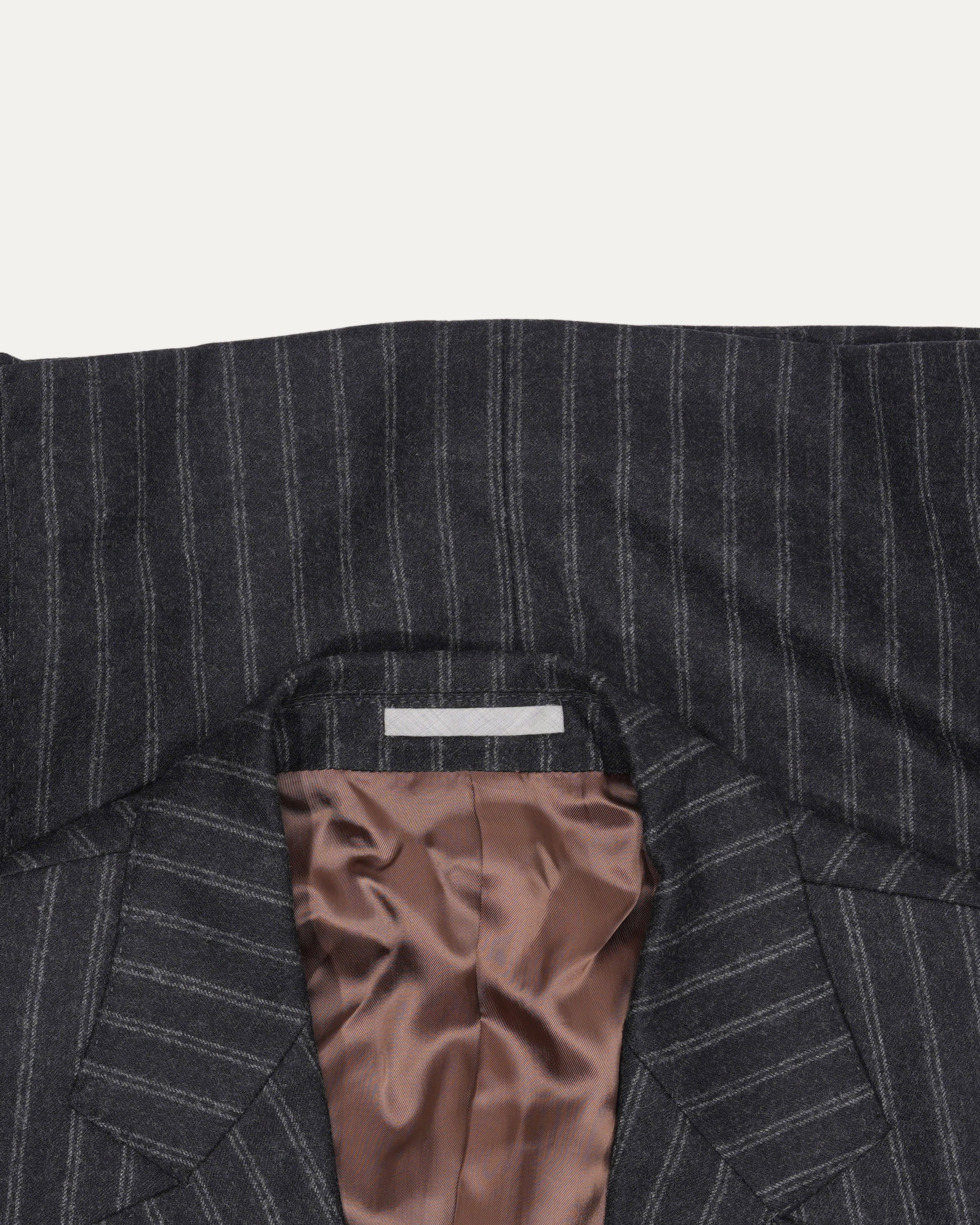 Wool Pinstripe Suit