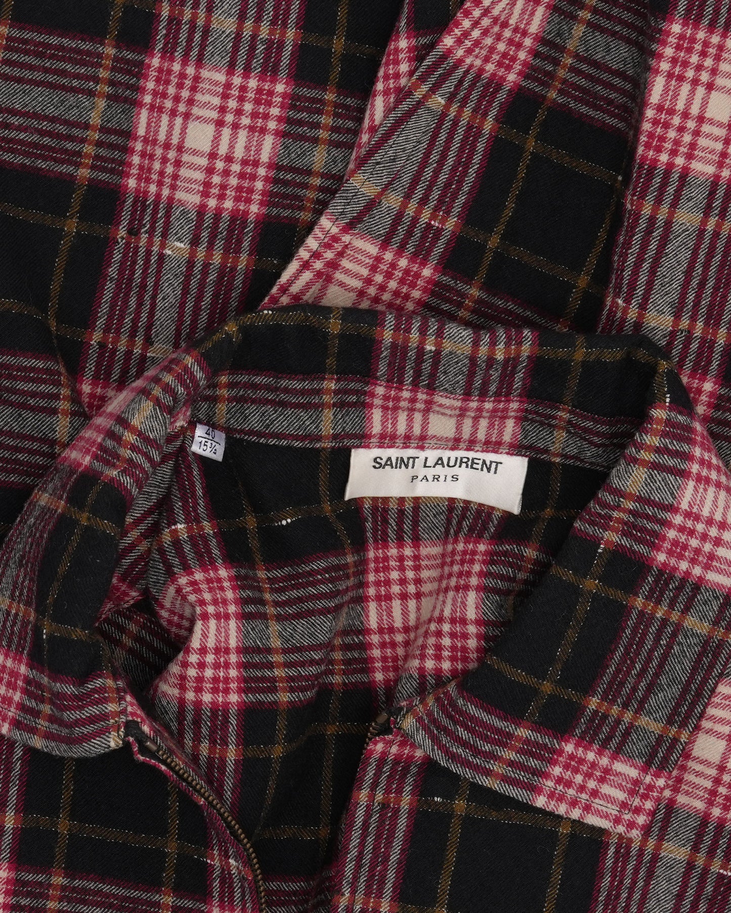 Flannel Popover Shirt