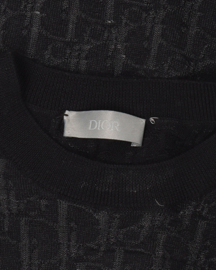 Transparent Oblique Monogram Sweater