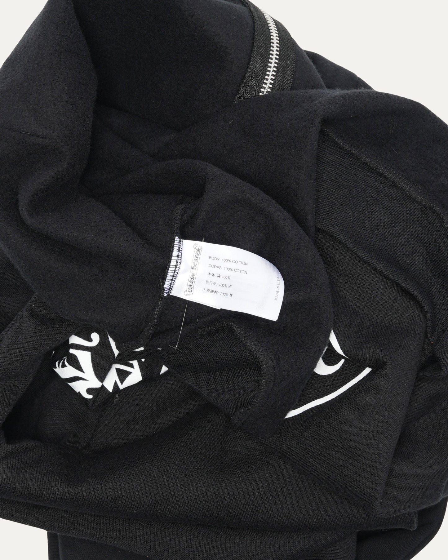 Manchester Horseshoe Logo Zip Up Hoodie