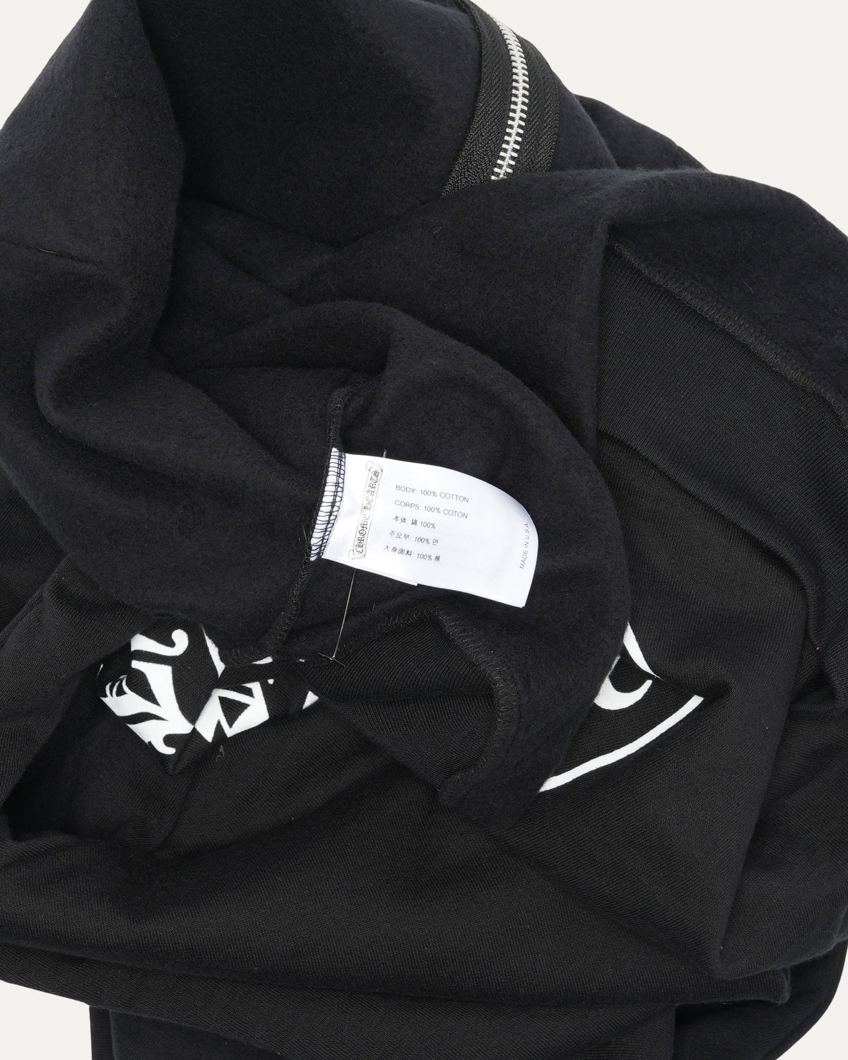 Manchester Horseshoe Logo Zip Up Hoodie