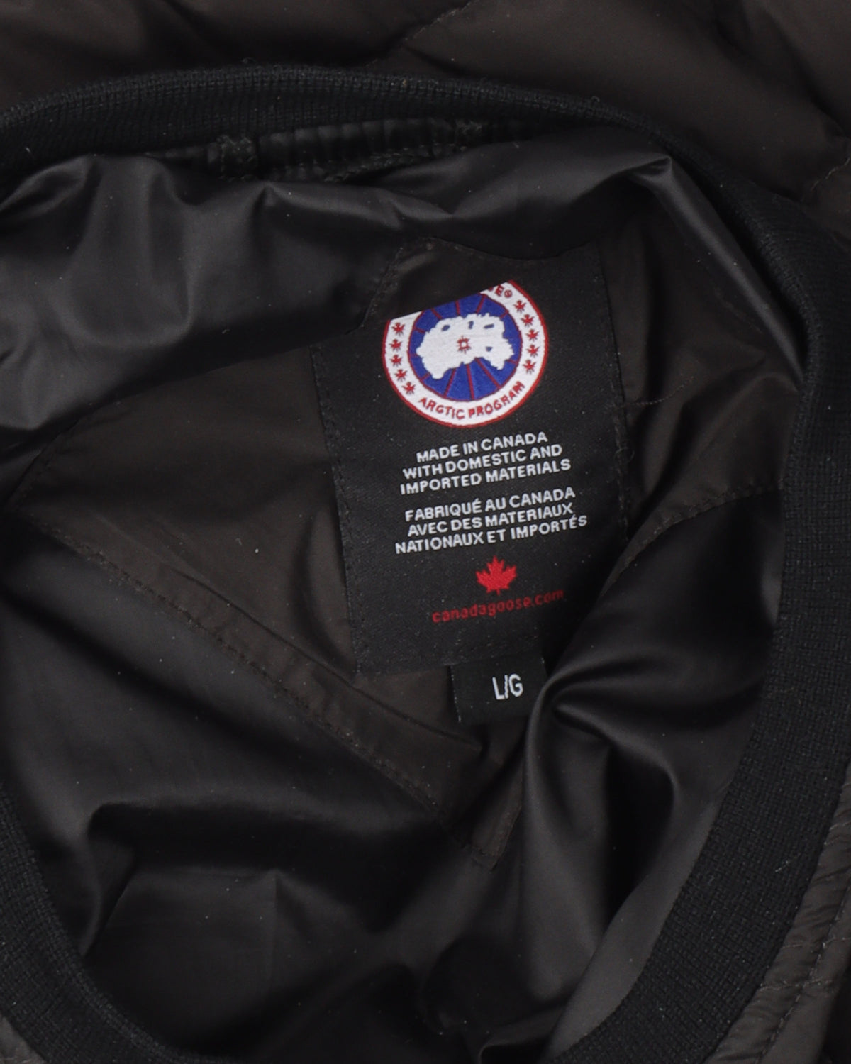 Albany Quilted Down Sweatshirt