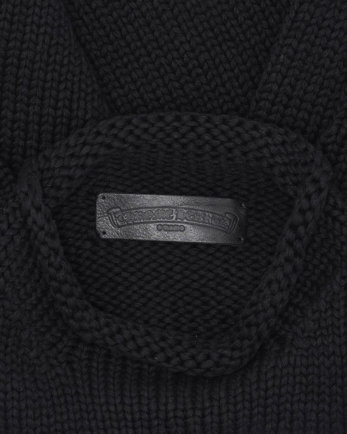 Cashmere Cross Patch Rollneck Sweater