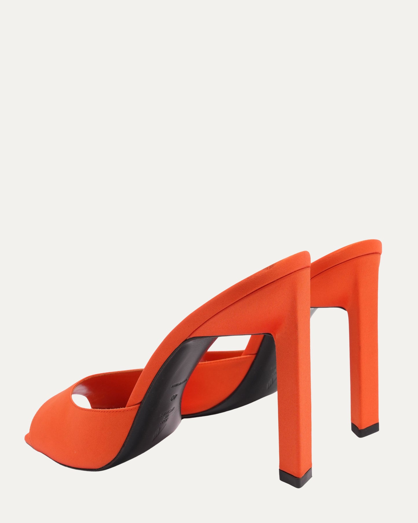 Satin Kaia Mules