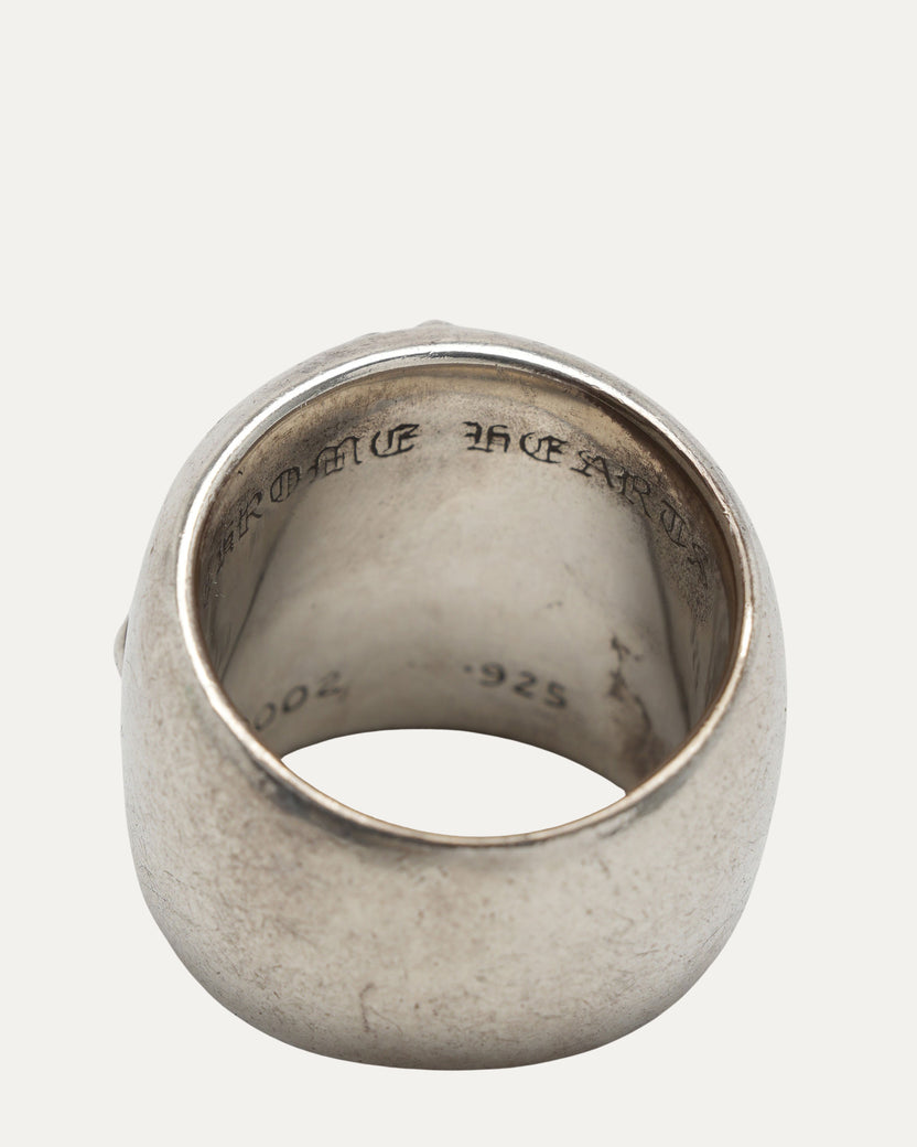 Oval Cross Ring