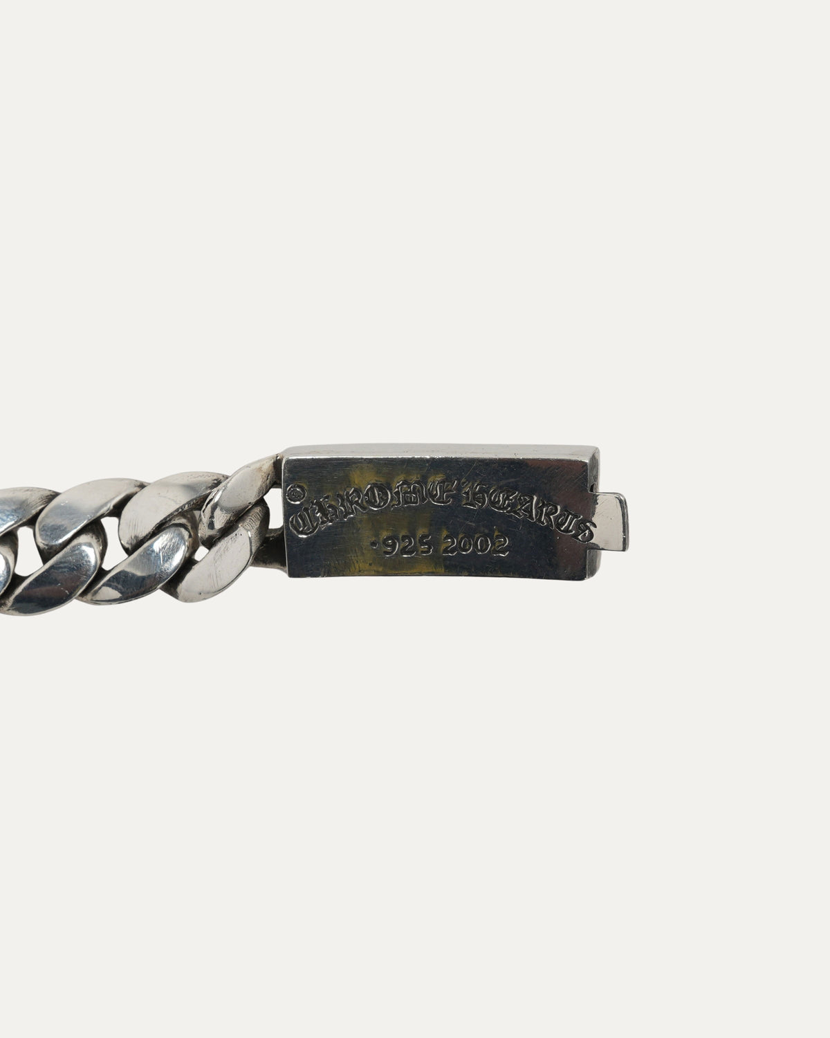 Floral Cross Small ID Bracelet