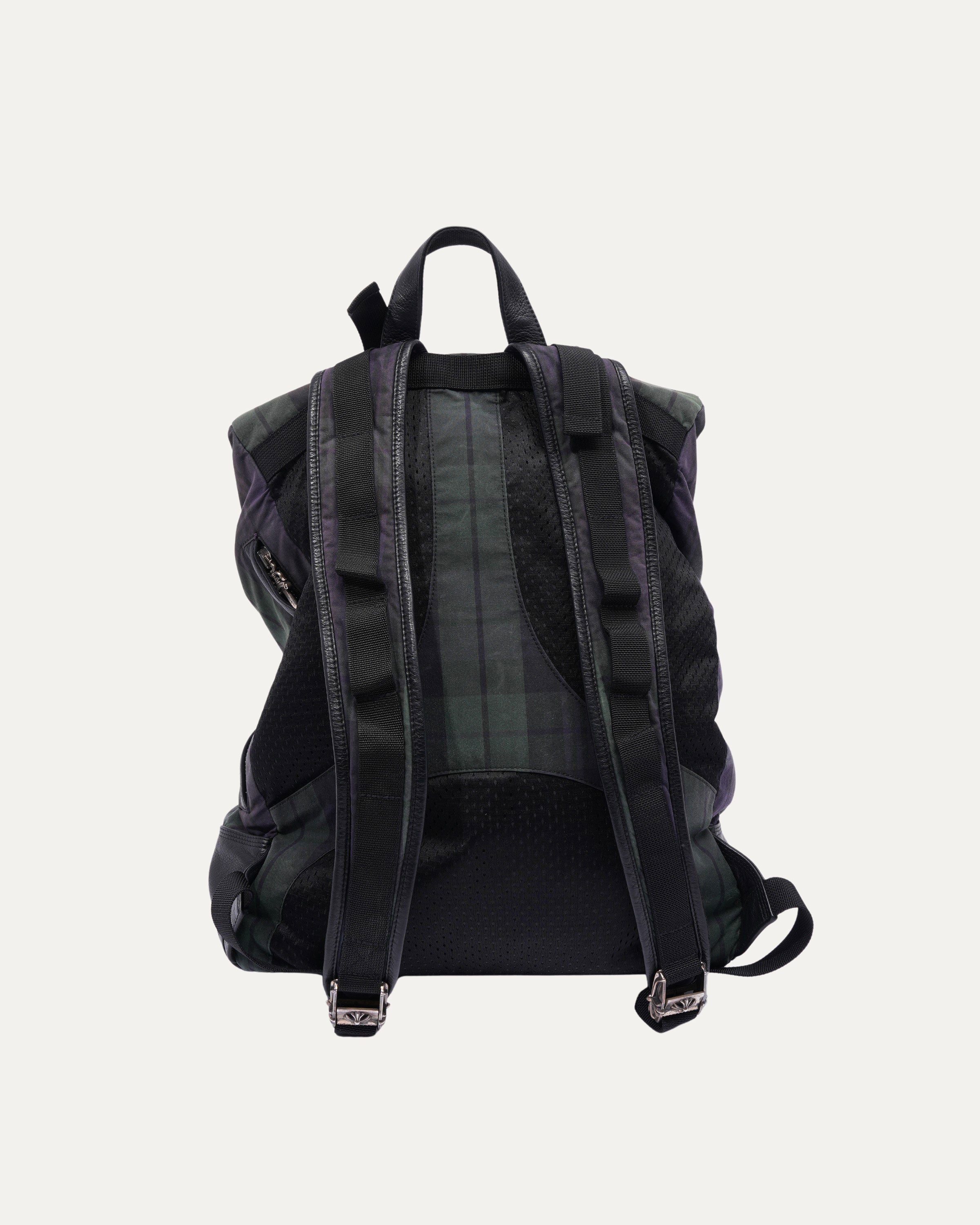 Cross Patch Plaid Gunslinger Moto Backpack