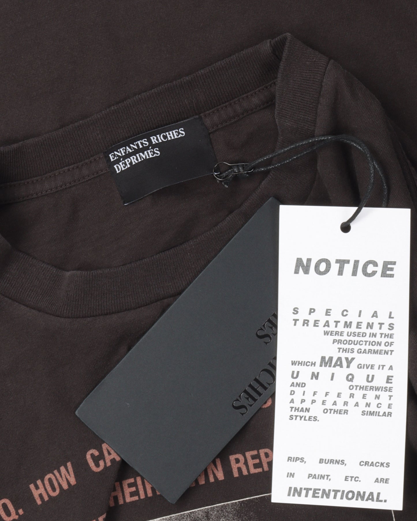 Maxfield Exclusive Ideology Materialized Long Sleeve T-Shirt