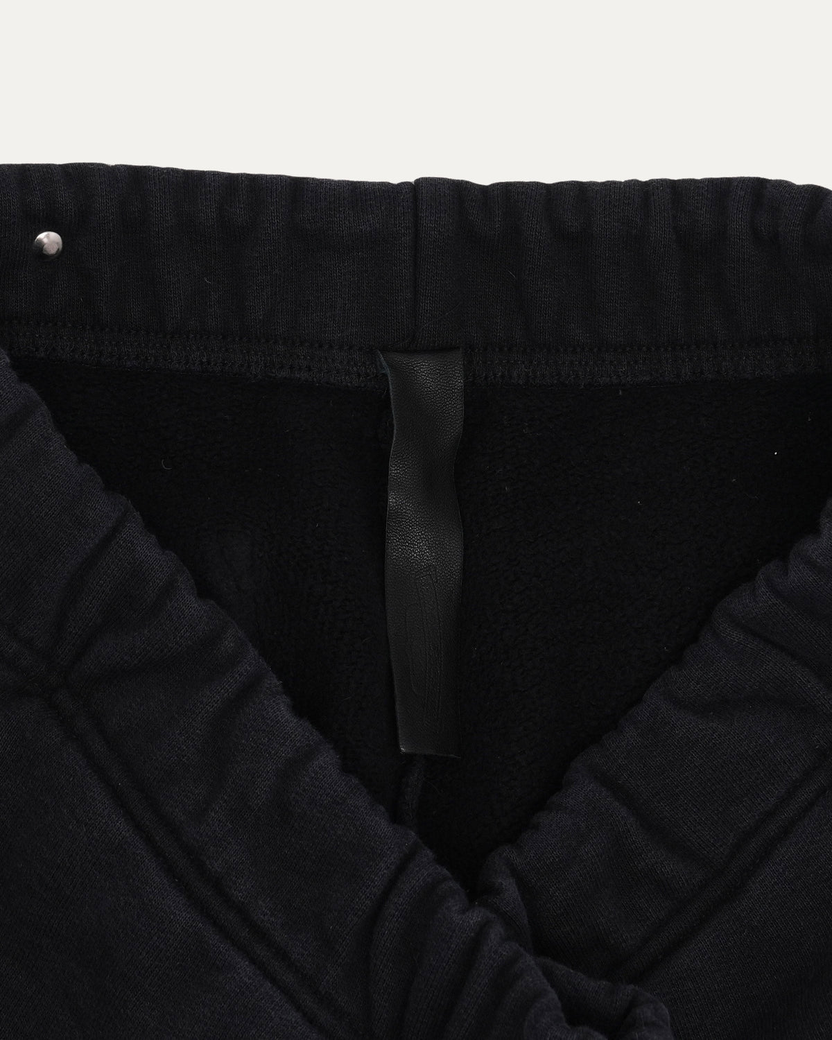 Embroidered Spell Out Slow Ride Sweat Shorts