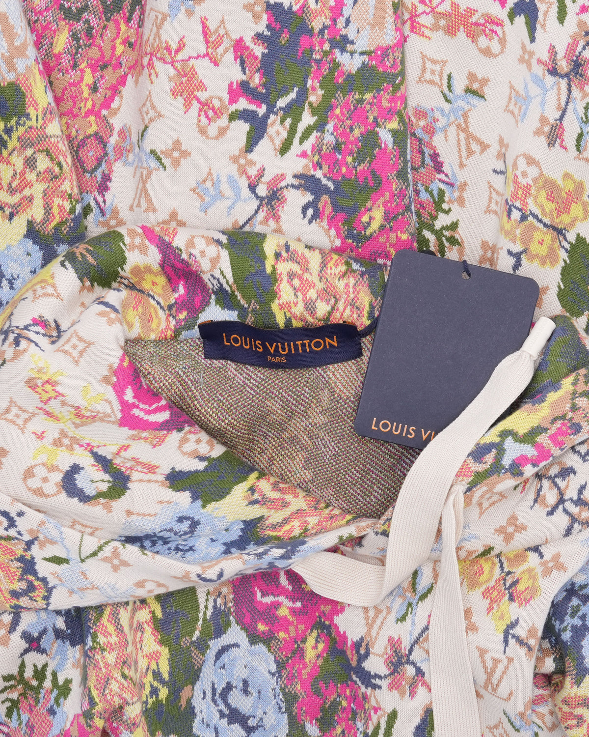 Floral Monogram Hoodie