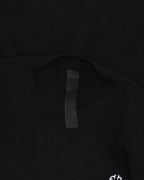 Cashmere Blend Vine Dagger Embroidered Crewneck Sweater