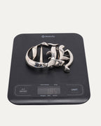 CH Silver Belt Buckle