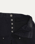 Double Knee Cross Patch Shorts
