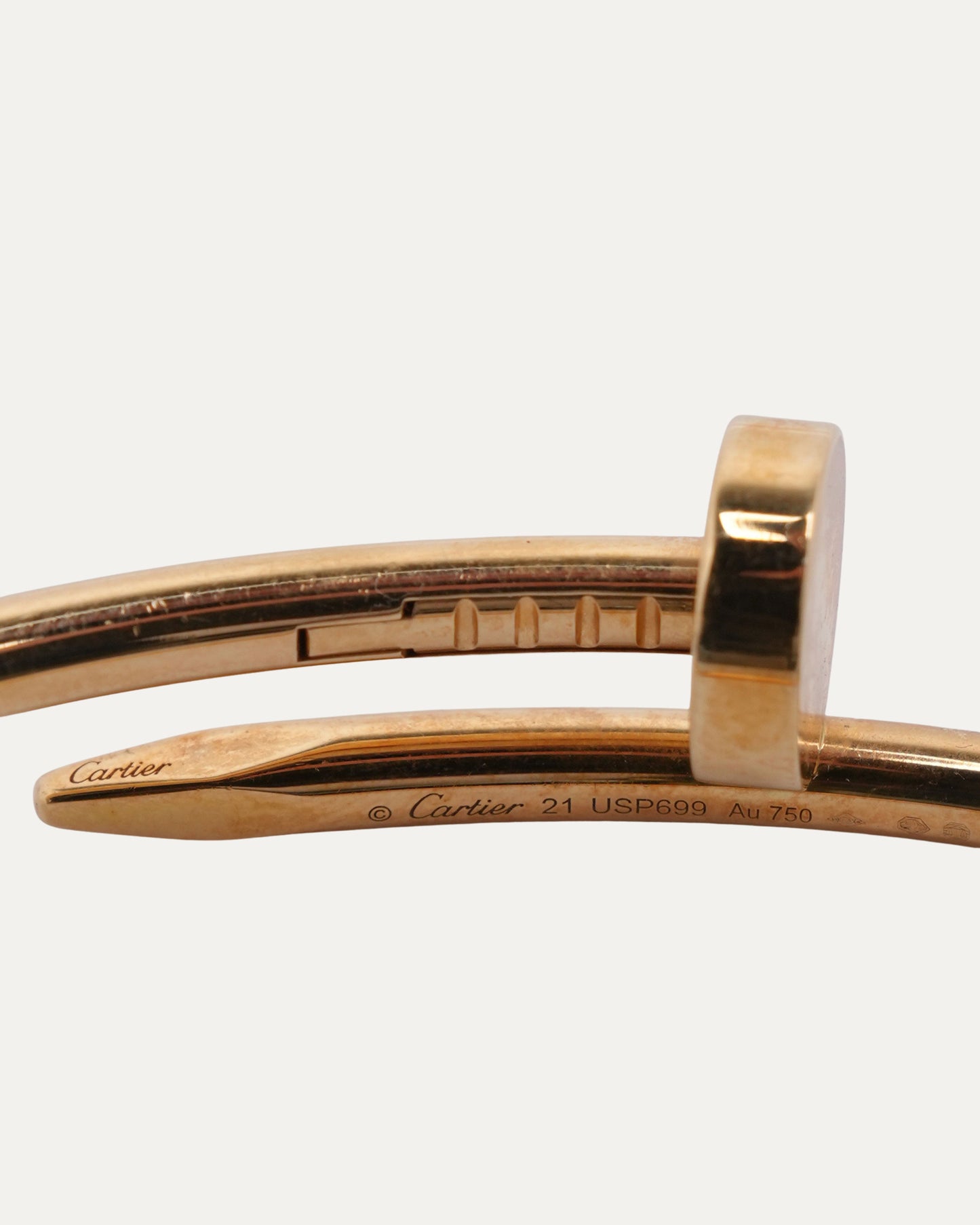 Gold Nail Bracelet