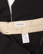 Pleated Wool Slacks