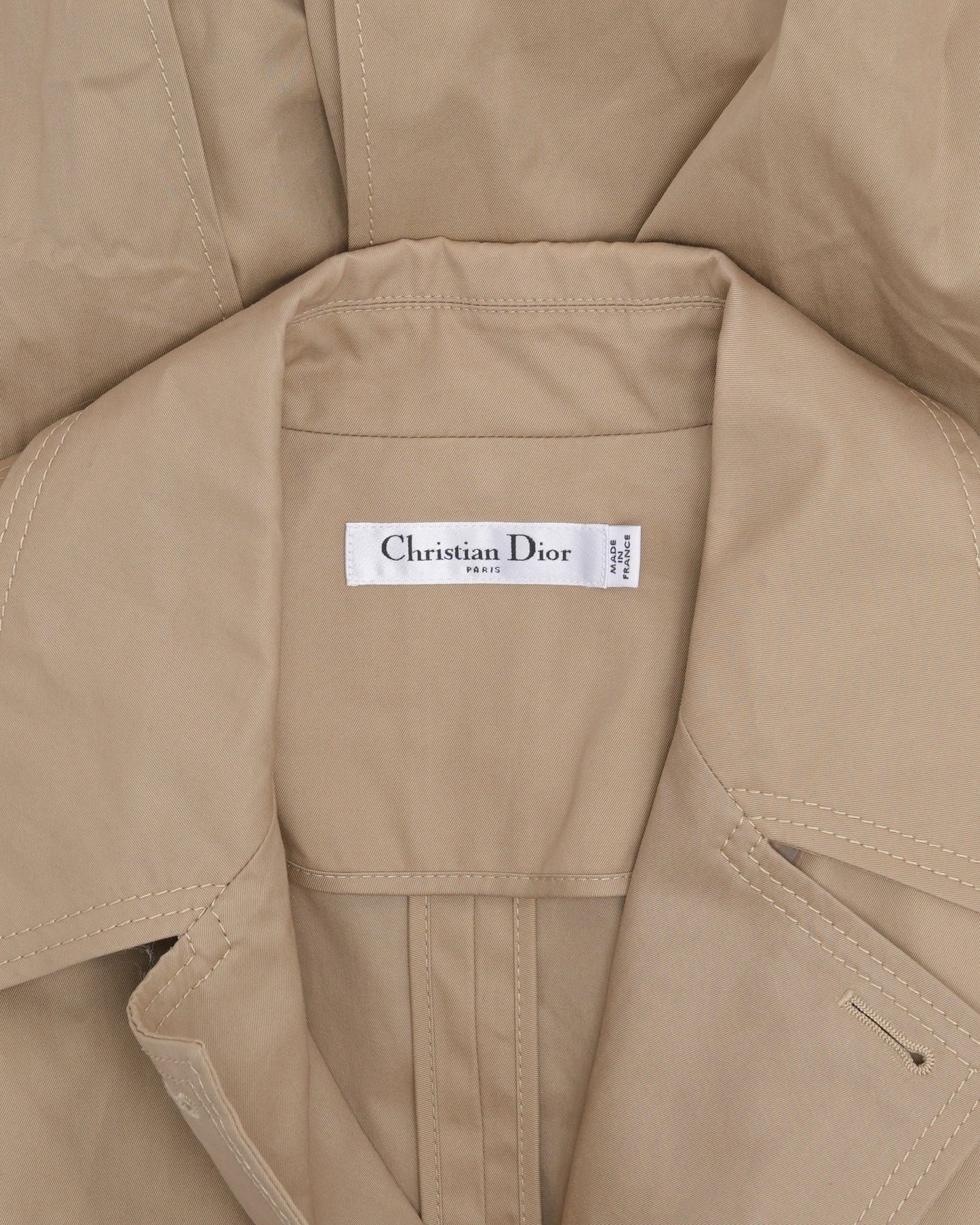 Sleeveless Trench Dress