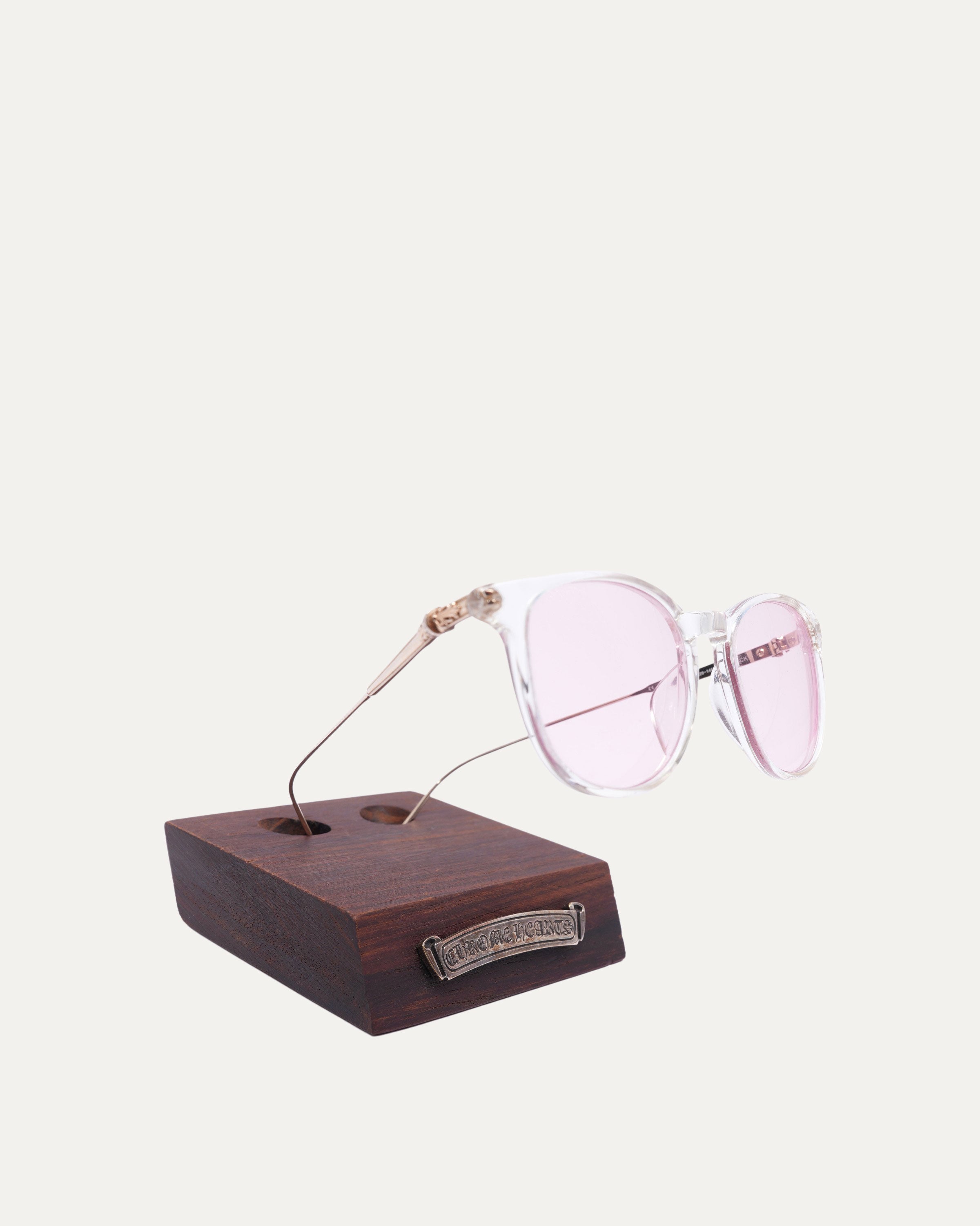 Wooden Glasses Display Stand