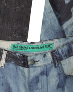 Sterling Ruby SS10 Bleached Jeans