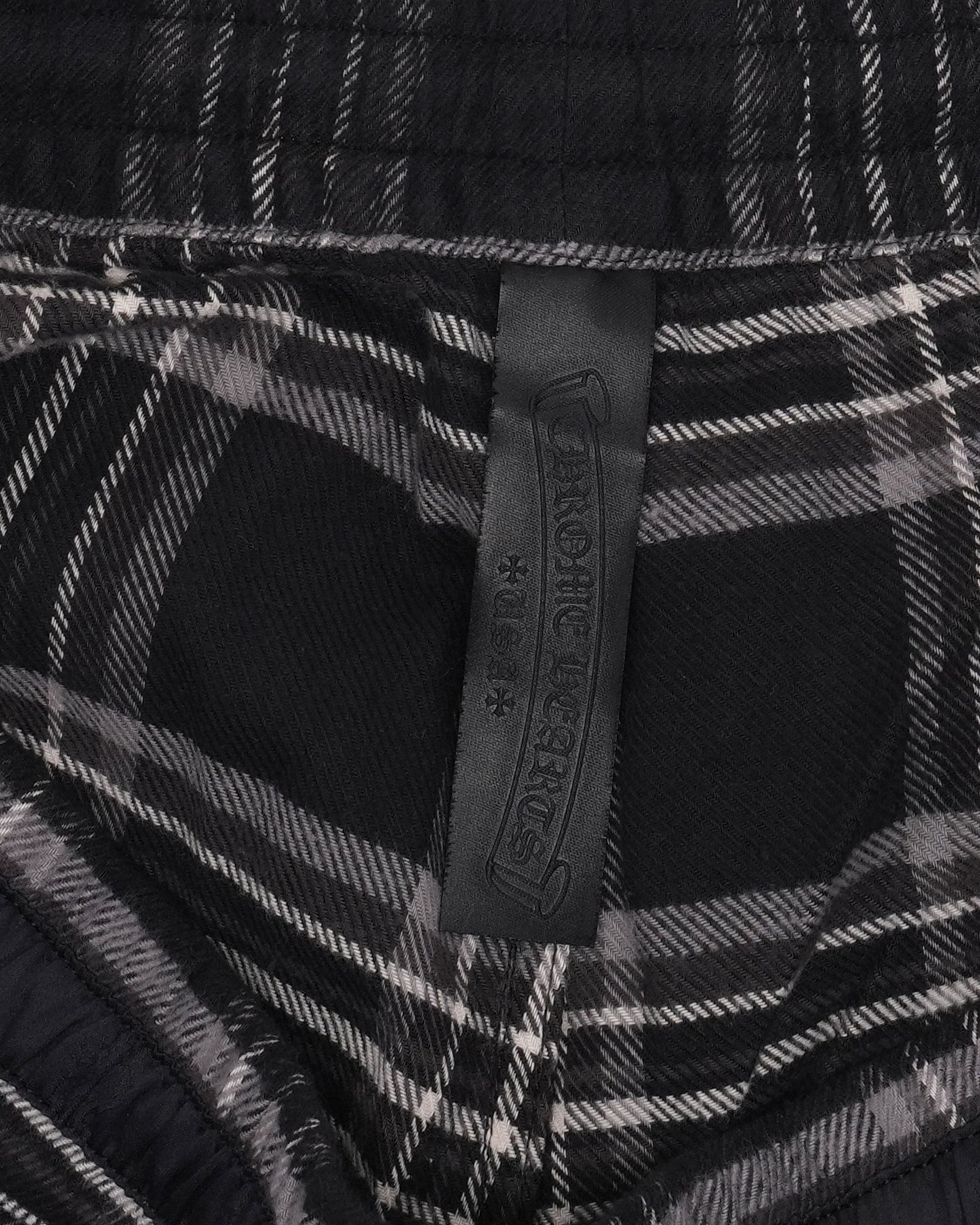 After School Cross Patch Flannel Pants