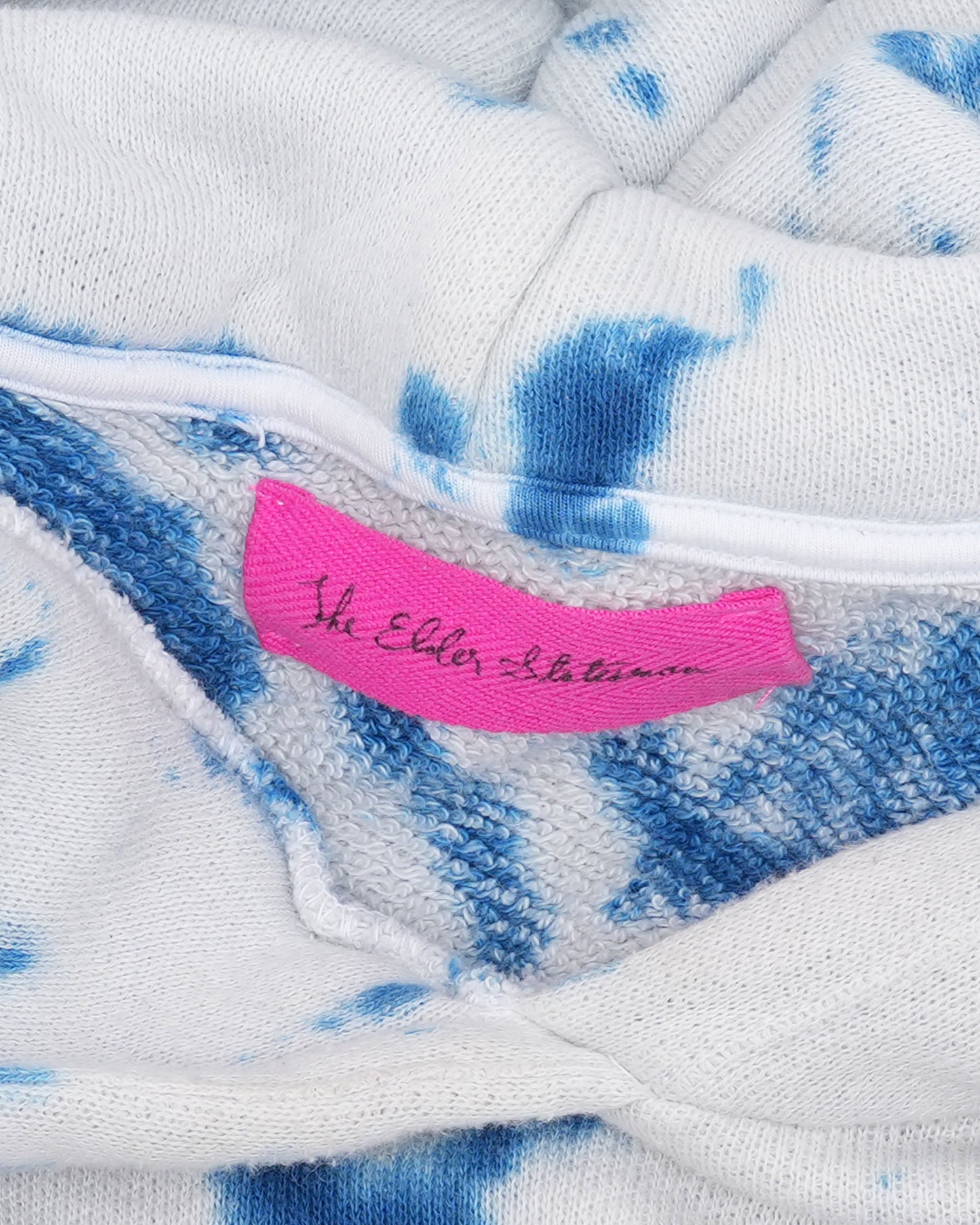 Cashmere Blend Tie Dye Hoodie
