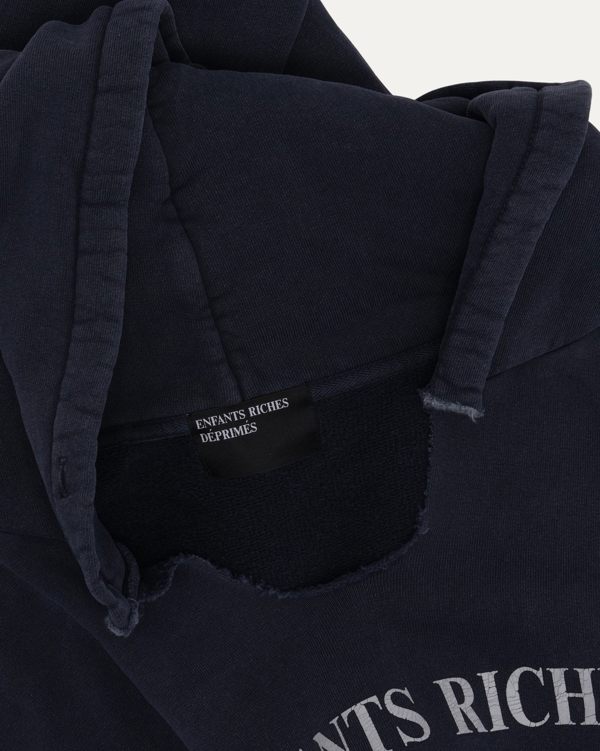 Distressed Classic Logo Hoodie