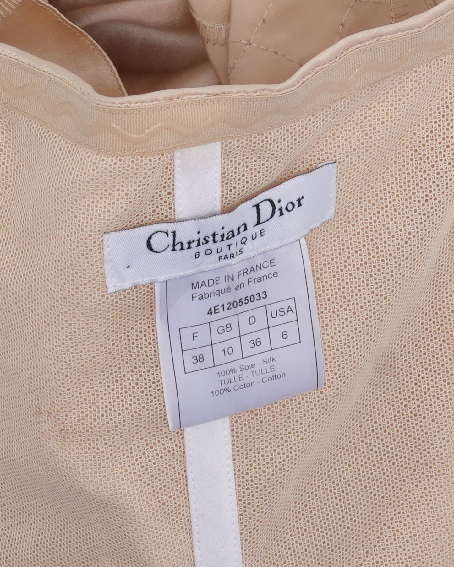 SS 2004 Corsetted Satin Bodice