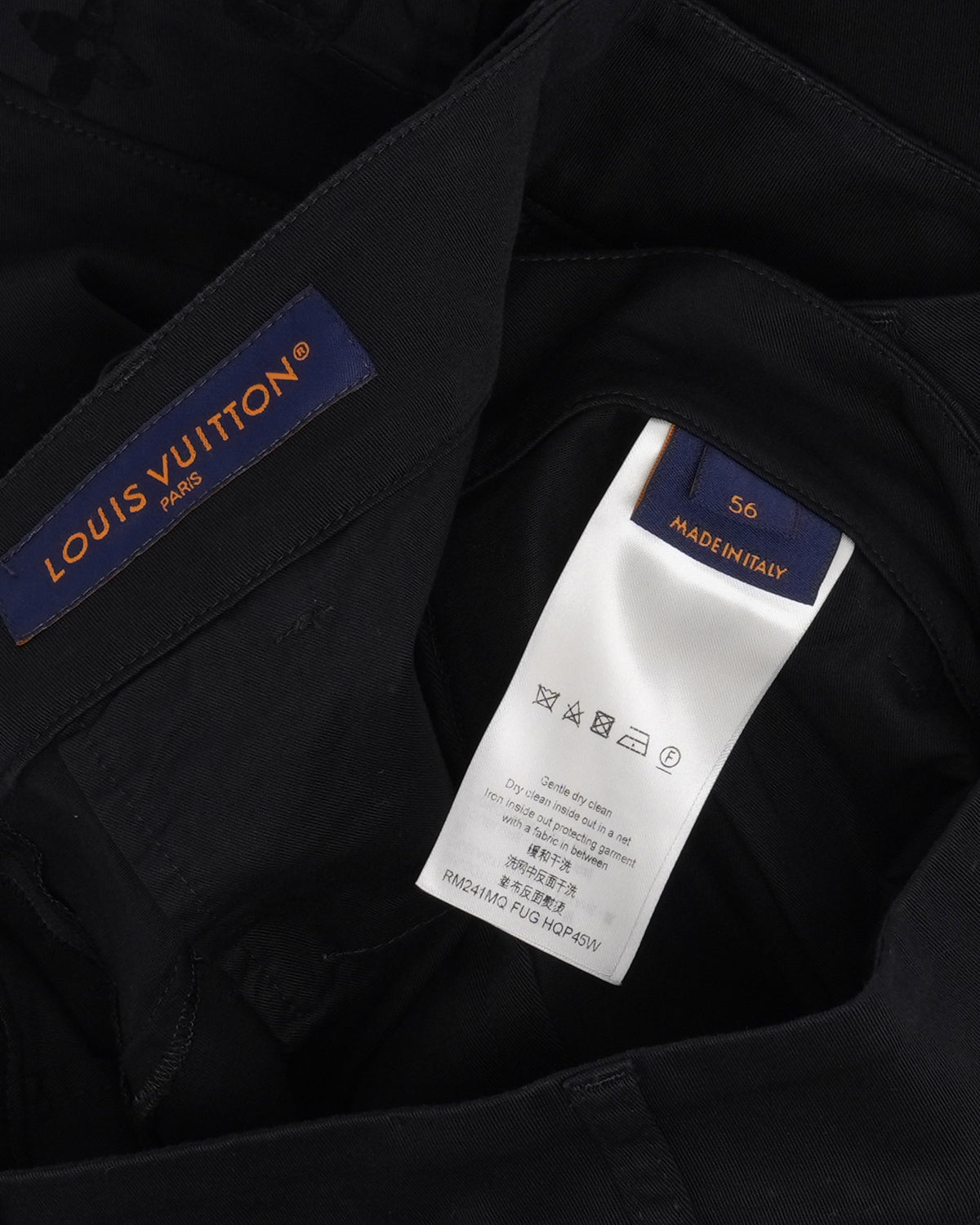 Flocked Cargo Pants
