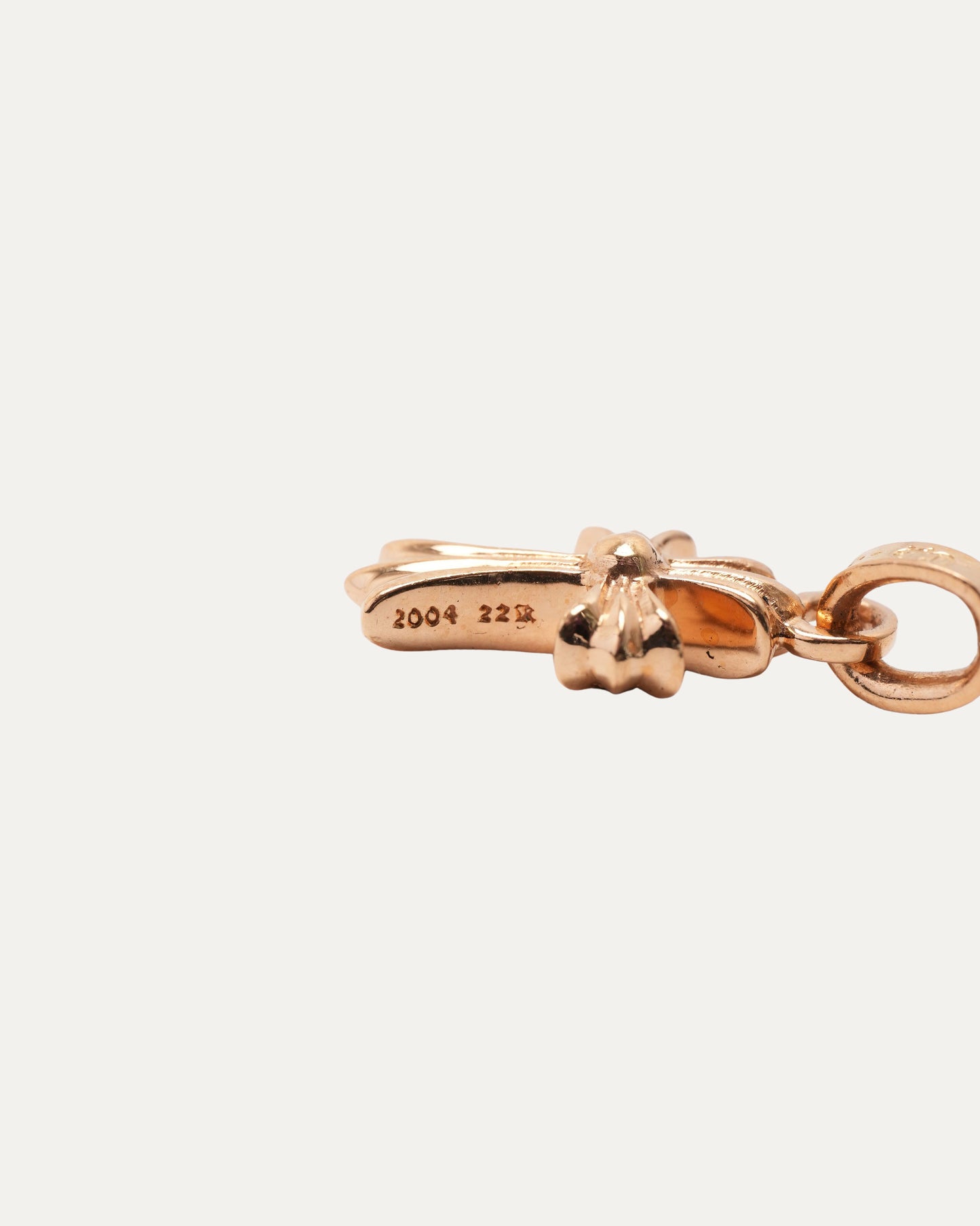 Gold Sapphire Baby Fat Pendant