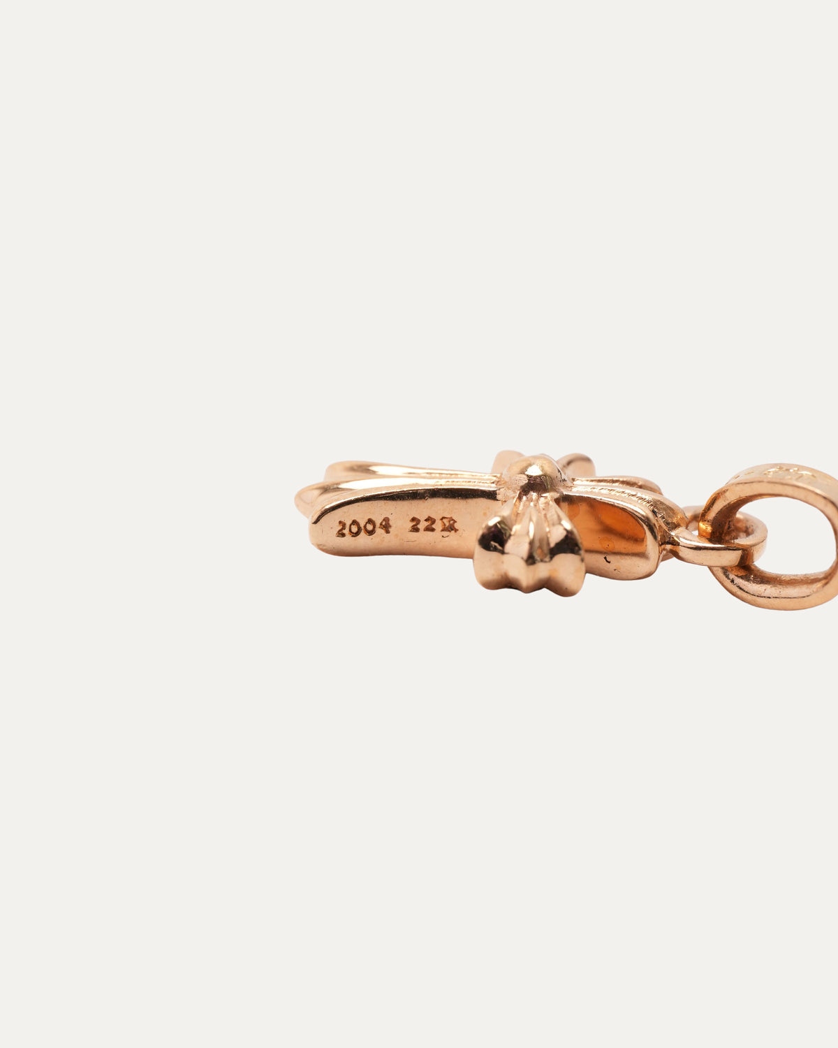 Gold Sapphire Baby Fat Pendant