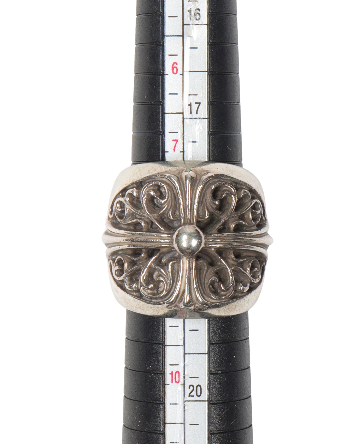 Oval Cross Ring