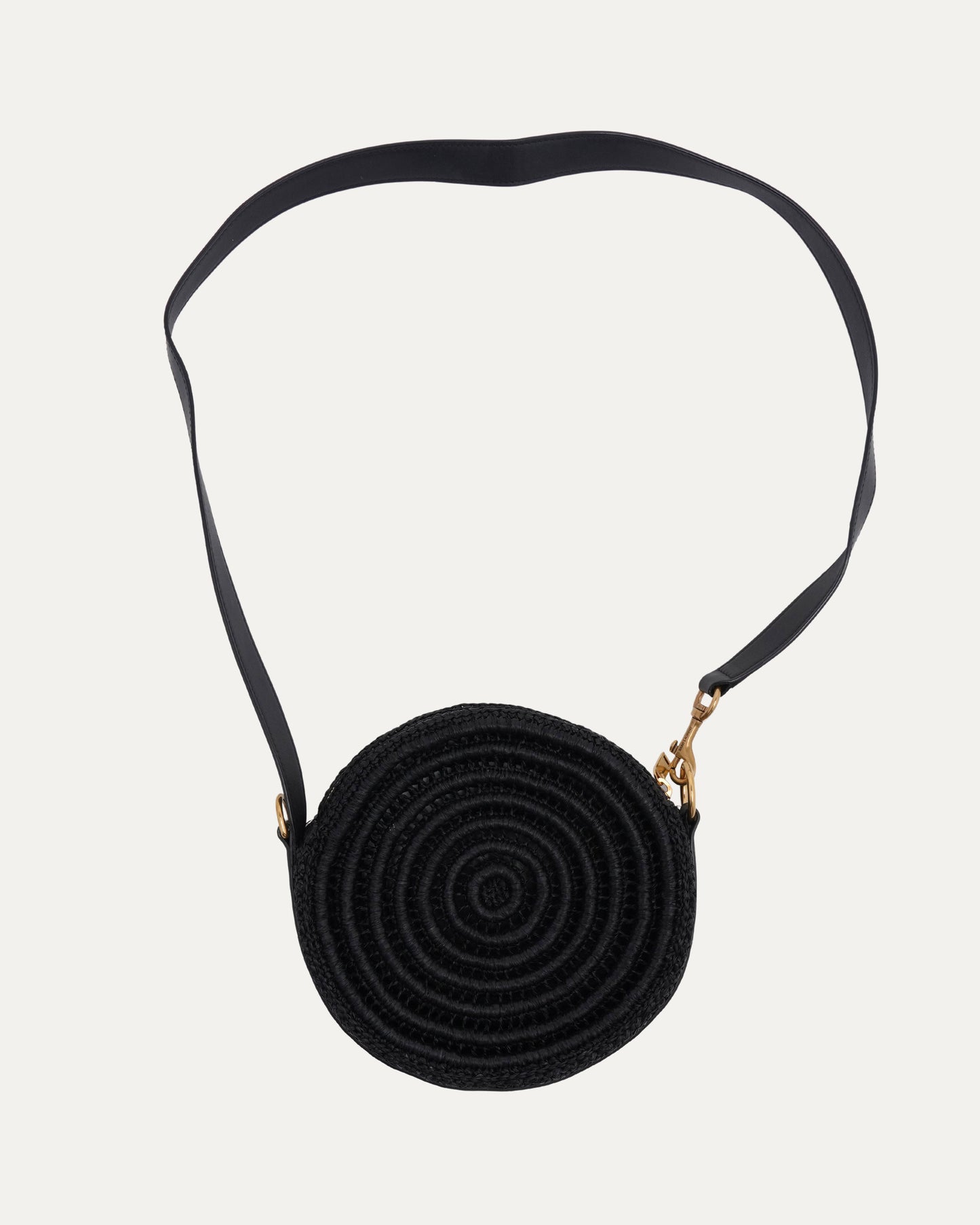 Raffia Round Shoulder Bag